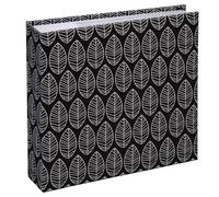 [00002222] HAMA Album mémo "La Fleur" pour 200 photos au format 10 x 15 cm, noir