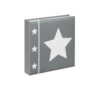 [00002337] HAMA Album Photo Mémo "SKIES" 25x25 cm pour 200 Photos 10X15 Gris