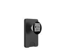 #0002025 Humour de compte à rebours de la libération de travail PopSockets PopWallet pour MagSafe
