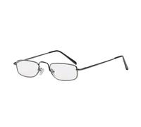 [00096256] Hama Paire de lunettes de lecture, en métal, Gun, +2,5 dioptries