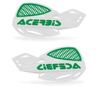 0009846.131 Paire De Pare-Phare Ventilés Cross Enduro MX Uniko Ventilé Vert 2