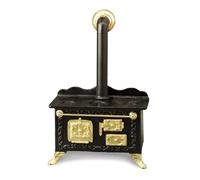 001.830/1 - Cuisinière pour poupées, vide, en résine synthétique, miniature