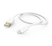 [00125104] Hama Cable de charge USB-A/Lightning, 1.5M, Blanc
