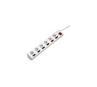 [00137239] HAMA Multiprise "6+1" XL 6 prises SHUKO réglage individuel, blanche