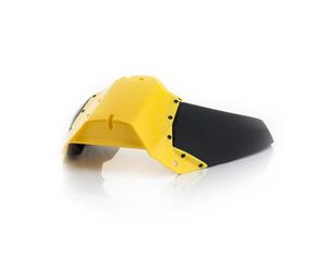 0017559.060 SPOILER SINGOLO SUPÉRIEUR RADIATEUR Pour Yamaha WRF 250 2015 JAUNE