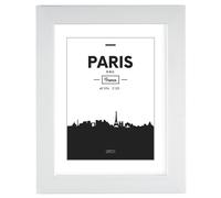 Hama Cadre photo Paris – plastique blanc – 30 x 40 cm