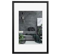 [00175894] Hama Cadre en aluminium "Detroit", noir, 40 x 60 cm