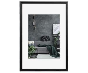 [00175897] Hama Cadre en aluminium "Detroit", noir, 70 x 100 cm