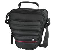 Hama Sacoche appareil-photo Samara 110 Colt – Polyester indéchirable, bandoulière, 17x10x17 cm – Noir