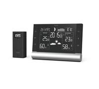 [00186418] Hama Station météo "Black Line Plus", noire