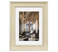 Cadre photo en plastique "Rustic", naturel, 15 x 20 cm