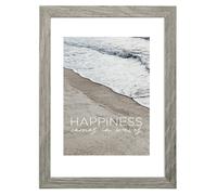 [00193085] Hama Cadre photo en bois "Waves", gris, 13 x 18 cm