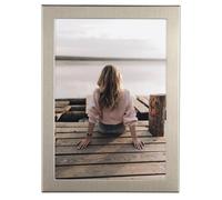 [00193114] Hama Cadre photo pour portrait "Riva", titane, 13 x 18 cm