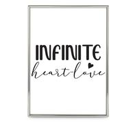[00193178] Hama Cadre photo pour portrait "Infinity", argent brillant, 15 x 2...