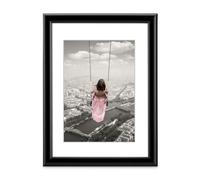 [00193197] Hama Cadre photo en plastique "Swing", noir, 21 x 29,7 cm, DIN A4