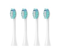 -002, tête de brosse à dents électrique compatible, vide avec cache-poussière et buse remplaçable(4PCS White)