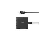 Hama Station de charge 00200017 – USB‑C 3 ports PD 5–20V/65W Charge rapide Noir