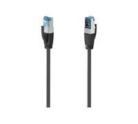 00200683 RJ45 Câble réseau, câble patch CAT 6a S/FTP 10 m noir