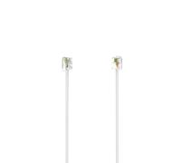 [00201134] Hama Câble modulaire, fiche mâle 6p4c - fiche mâle 6p4c, 6 m, blanc