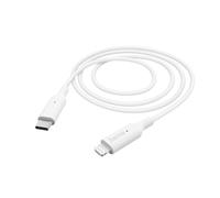 Hama Câble de charge USB 2.0 Lightning et USB‑C mâle 1,00 m blanc 00201598