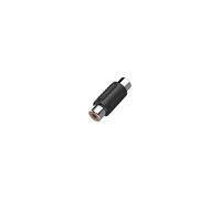 Hama Câble audio RCA 00205182 – fiche RCA femelle–femelle – Noir