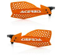 0022115.203 Paire De Pare-Phare Ventilés Cross Enduro X-Ultimate Orange Blanc