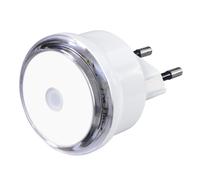 Hama Veilleuse LED Basic – prise de courant, capteur crépusculaire – Blanc