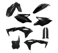 0022985.090 KIT COMPLET EN PLASTIQUE DE CARÈNE Pour Kawasaki KXF 250 2018 NOIR