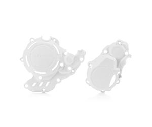 0023469.030 Paire Copricarter Latéral X-Power pour Husqvarna Fe 250 2017 Blanc