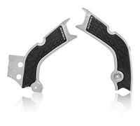 0023664.293 Coppia PROTEZIONI TELAIO X-Grip FIT pour Honda CRF 450 R 2019 Grigio Nero
