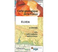 00385 elven - Carte géologique de la France, Echelle 1:50 000 - Collectif - B.r.g.m. Eds - Atlas / carte