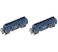 004842 Legrand bornier de répartition neutre isolé 8x16mm² (Lot de 2)