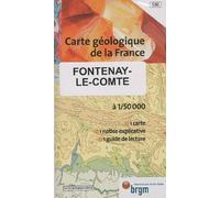 00586 fontenay le comte - 1:50 000 - Collectif - B.r.g.m. Eds - Atlas / carte