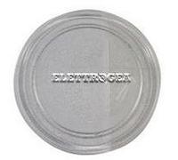 00609850 - Plateau lisse 245 mm pour micro-ondes Delonghi (modèle : MW 500) - Anneau intérieur 18,3 cm