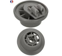 00611475 - Roue Roulette Panier Inférieur Pour Lave-Vaisselle Bosch / Siemens