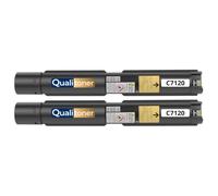 006R01824 Toner Compatible pour Xerox VersaLink C7100 Series C7120 C7125 C7130 DN Noir Haute capacité avec Puce Pack 2 31300 Pages