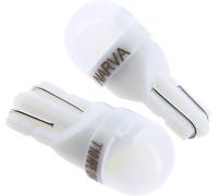 007362-2 Ampoules Automobile Led T10 12v (W5w) - Eclairage Interieur/Tableau De Bord/Coffre/Plaque, Blanc