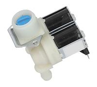 01 02 015 Électrovanne d'admission d'eau, vanne d'admission d'eau à Double tête Universelle pour Machines à Laver automatiques pour Machines à Laver à Tambour