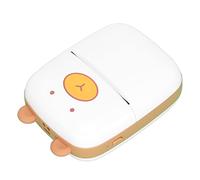 01 02 015 Mini imprimante, imprimante Photo Vitesse d'impression Rapide Petite opération Facile Portable avec câble de données Papier d'impression pour étudier pour Les étudiants pour Laisser Un