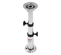 01 02 015 Pied de Table Amovible Pieds Support Réglables en Alliage d'Aluminium 4 Hauteurs Marche Multifonctionnel Pliant Télescopique pour Camping-car, Yacht, Terrasse