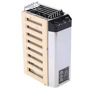 01 Poêle de Sauna, poêle de Sauna en Acier Inoxydable en Acier Inoxydable, Tube de Chauffage électrique de qualité 3KW Longues Heures de Travail pour Appartement d'hôtel