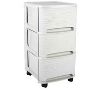 [010285 BL.CER] EDA Module de classement STONE, 3 tiroirs, PP, blanc