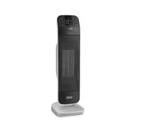 DeLonghi Chauffage ventilateur HFX65V20 Intérieure 2000 W Noir, Blanc
