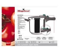 Magefesa-01OPDINAM08-Dynamic Cocotte à pression pour une cuisson rapide Ultra 7,5 l G
