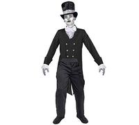 0207VP8FNSO ILOVEFANCYDRESS Costume d'halloween de majordome Zombie pour Adulte Homme