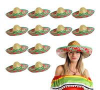 0207VP8U2F0 Mexicain Sombrero de Tournesol Deluxe Costume de Chapeau de Paille par ILoveFancyDress® Disponible en Multiple de?: X1 - X6 - X12 - X24-48 - X100