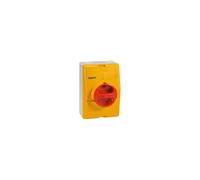 022173 - Interrupteur De Proximité Rotatif Legrand 3p Triphasé 25a - Boitier Jaune étanche Ip65