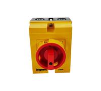 022600 - Interrupteur de proximité Legrand 3P 25A - Boitier jaune étanche IP65
