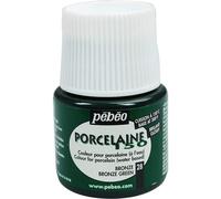[024-028] Pébéo Flacon 45 ml Peinture P150 porcelaine Coloris vert bronze