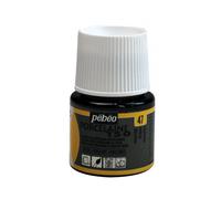 [024-047] Pébéo Flacon 45 ml Peinture P150 Porcelaine Coloris Etain